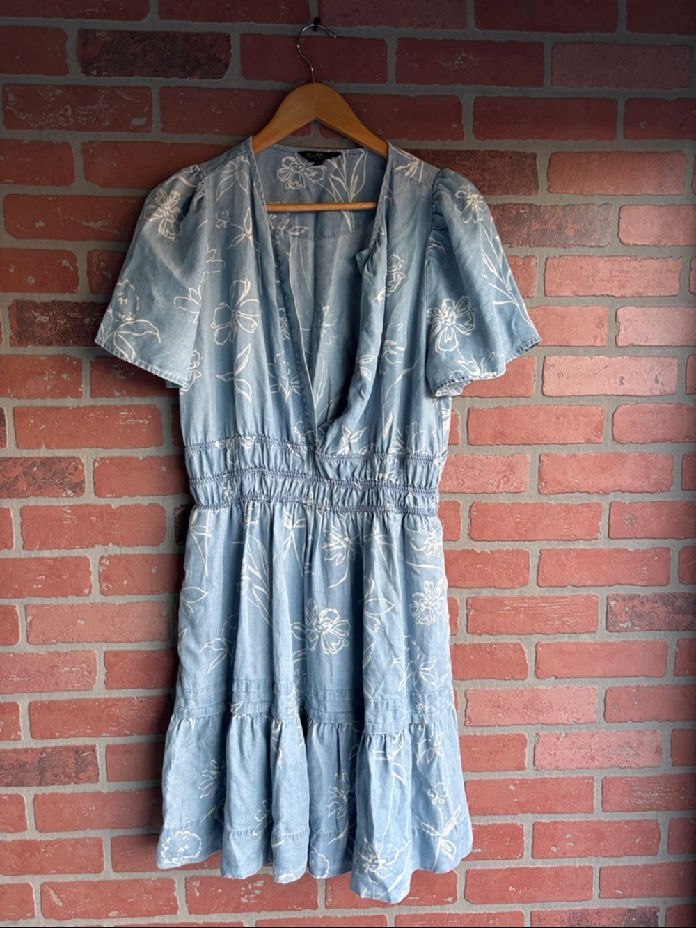 The Somerset denim Mini Dress - Picture 6 of 6